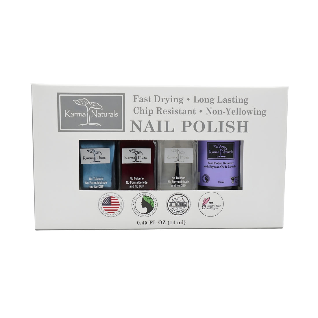 Karma Naturals Nail Polish Set ZWINTER 3