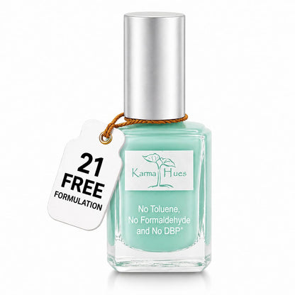 Karma Organic Vegan Non-Toxic Nail Polish – [Little Blue Box] – Cruelty-Free Long-Lasting Nail Color