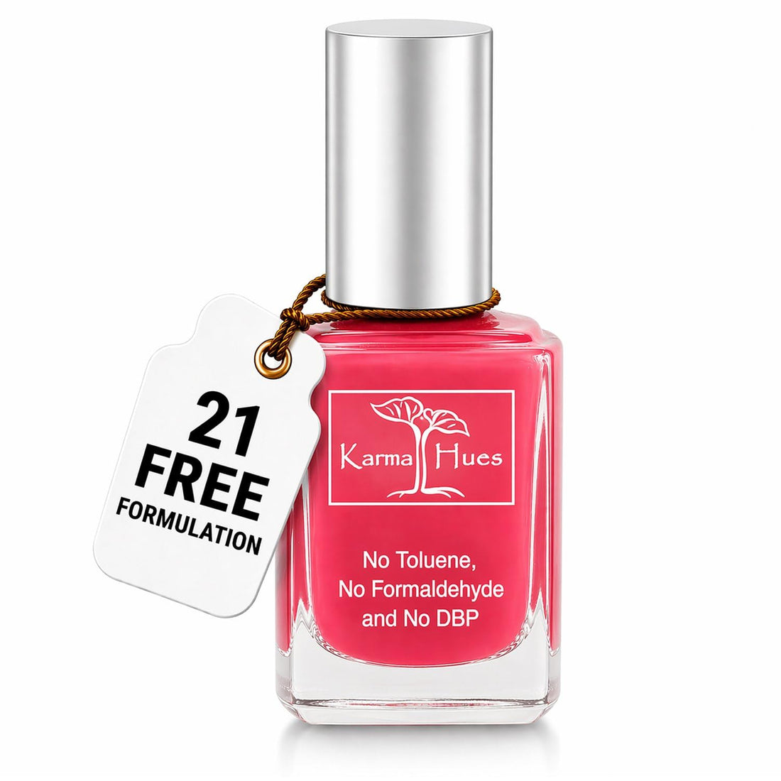 Karma Organic Vegan Non-Toxic Nail Polish – [Red Room] – Cruelty-Free Long-Lasting Nail Color