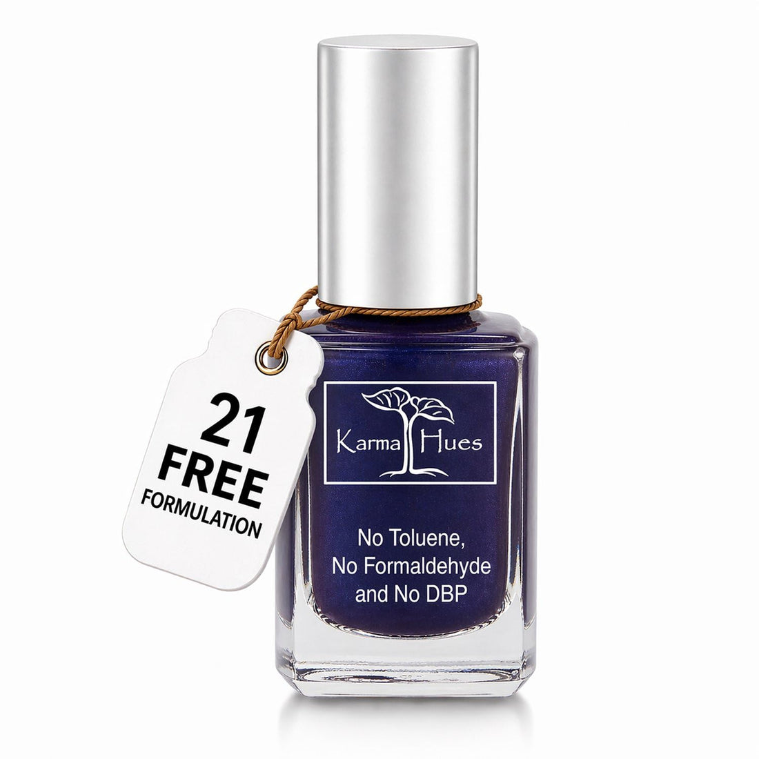Karma Organic Vegan Non-Toxic Nail Polish – [Moonlit Ocean] – Cruelty-Free Long-Lasting Nail Color