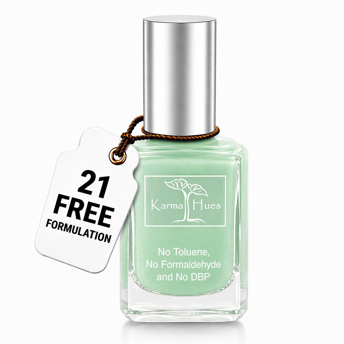Karma Organic Vegan Non-Toxic Nail Polish – [Minty] – Cruelty-Free Long-Lasting Nail Color
