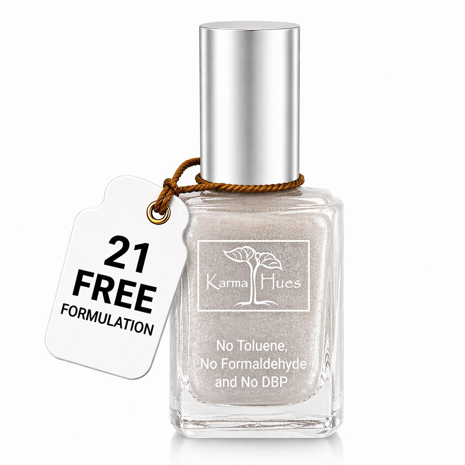 Karma Organic Vegan Non-Toxic Nail Polish – [Lil Shimmer] – Cruelty-Free Long-Lasting Nail Color