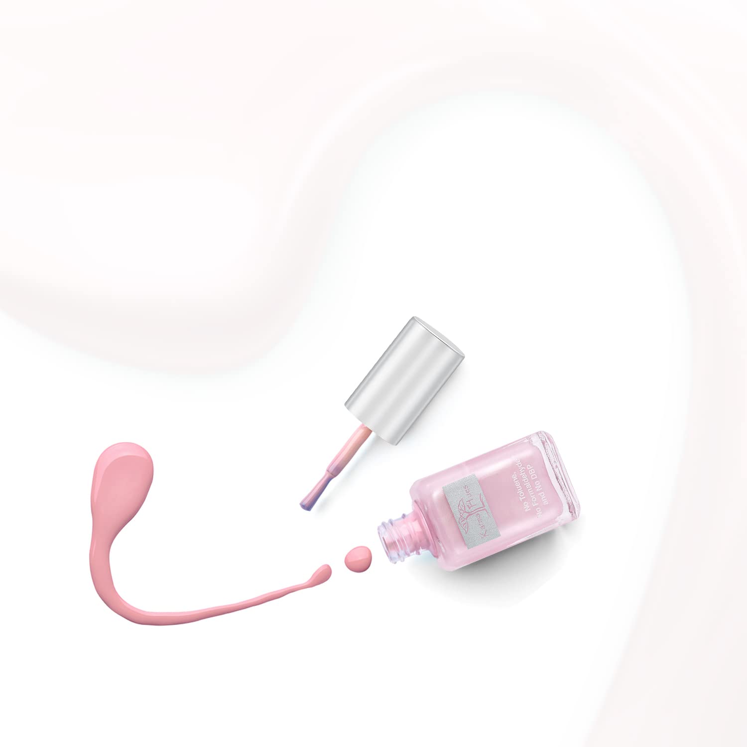 Karma Organic Vegan Non-Toxic Nail Polish – [Pretty in Pink] – Cruelty-Free Long-Lasting Nail Color