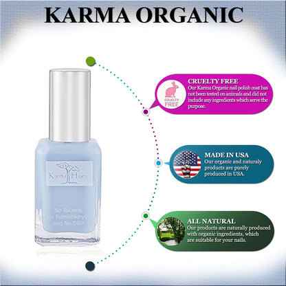 Karma Organic Vegan Non-Toxic Nail Polish – [Allison Raod] – Cruelty-Free Long-Lasting Nail Color