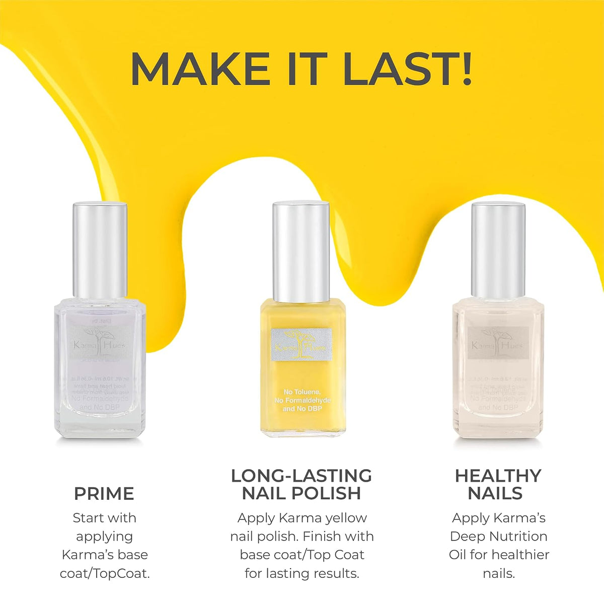 Karma Organic Vegan Non-Toxic Nail Polish – [Rise &amp; Shine] – Cruelty-Free Long-Lasting Nail Color