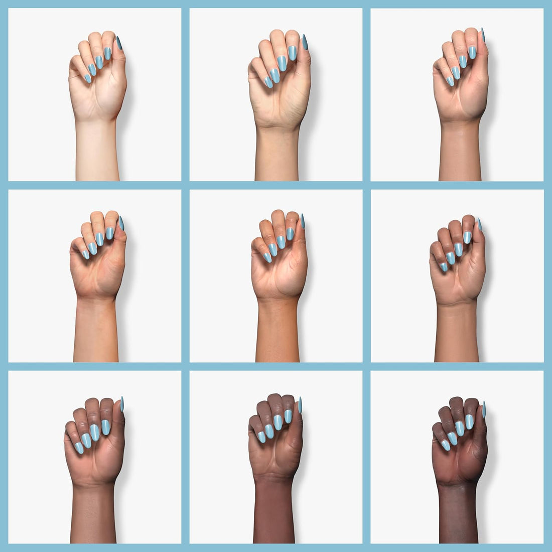 Karma Organic Vegan Non-Toxic Nail Polish – [Benoit Blue] – Cruelty-Free Long-Lasting Nail Color