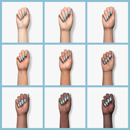 Karma Organic Vegan Non-Toxic Nail Polish – [Benoit Blue] – Cruelty-Free Long-Lasting Nail Color