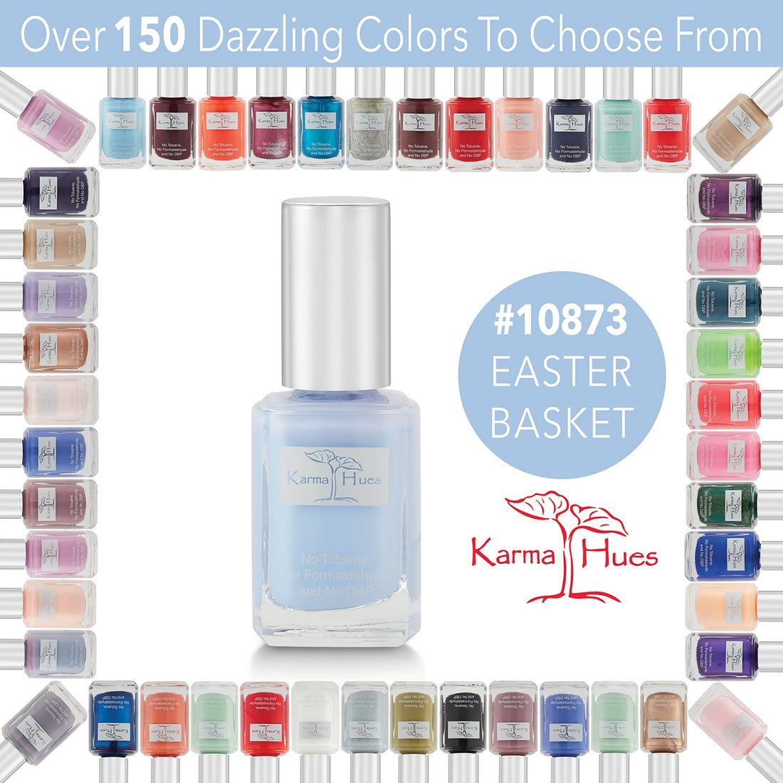 Easter Basket - Nail Polish; Non-Toxic, Vegan, and Cruelty-Free (