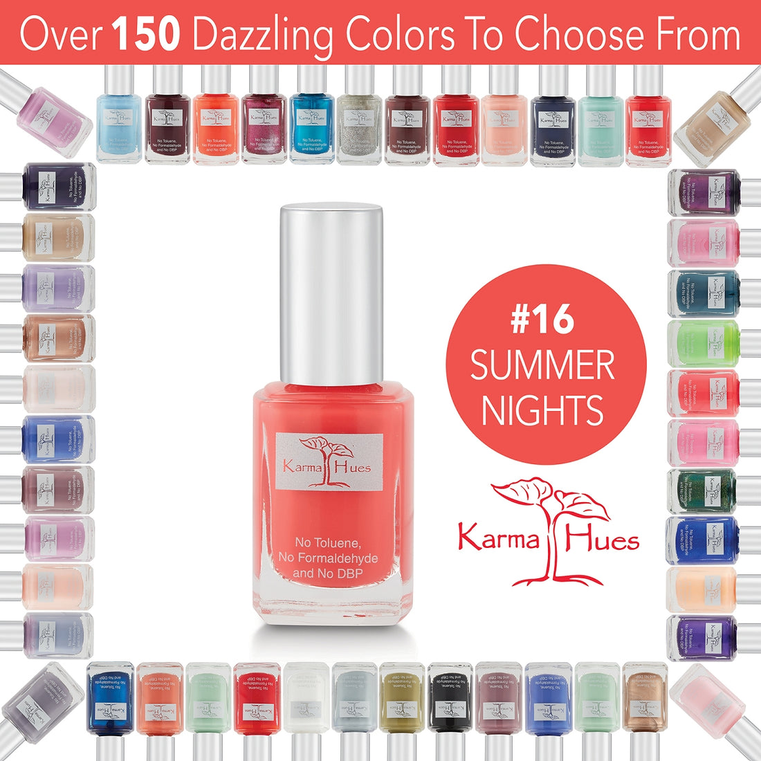 Summer Nights - Nail Polish; Non-Toxic, Vegan, and Cruelty-Free (