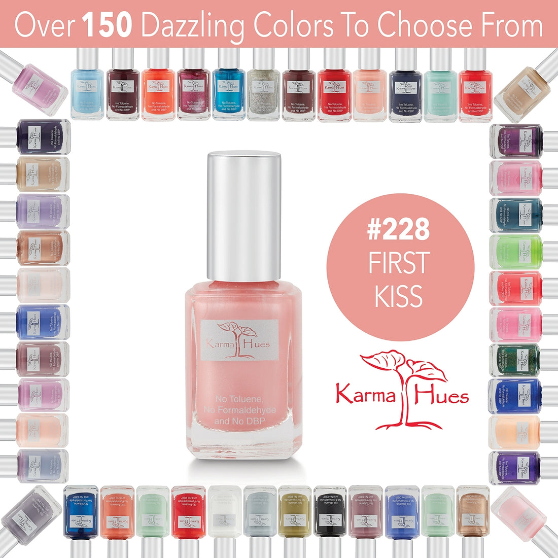First Kiss - Nail Polish; Non-Toxic, Vegan, and Cruelty-Free (