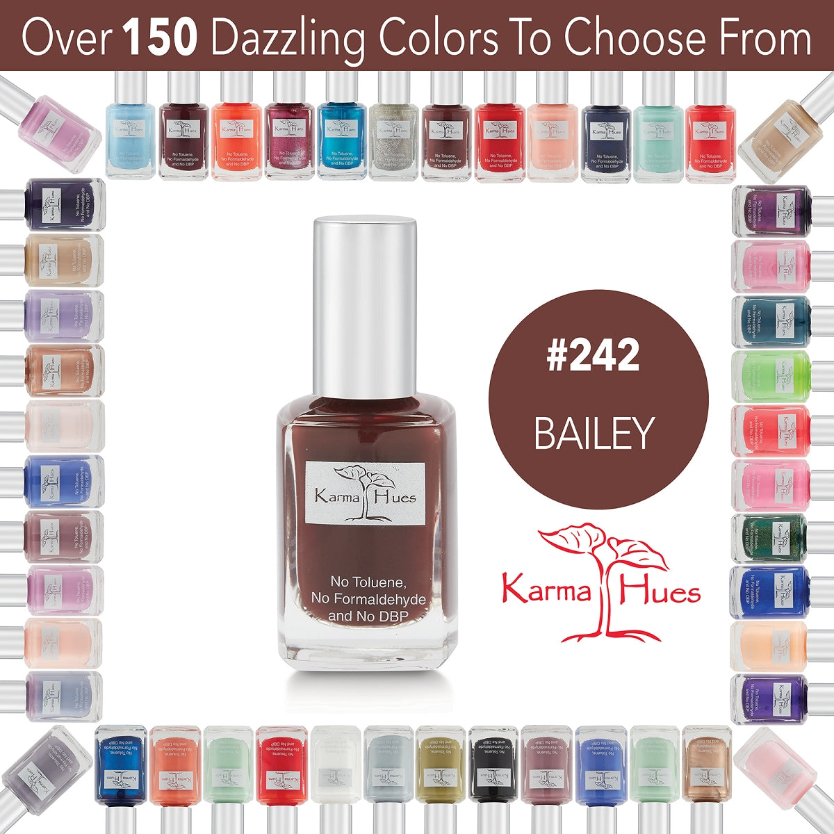 Bailey - Nail Polish; Non-Toxic, Vegan, and Cruelty-Free (#242)