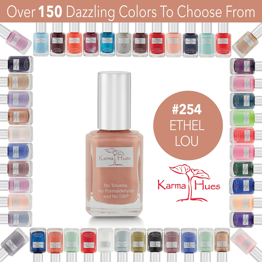 Ethel Lou - Nail Polish; Non-Toxic, Vegan, and Cruelty-Free (