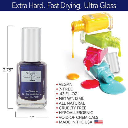 Moonlit Ocean - Nail Polish; Non-Toxic, Vegan, and Cruelty-Free (