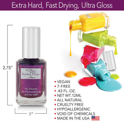 Royal Flush - Nail Polish; Non-Toxic, Vegan, and Cruelty-Free (