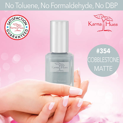 Cobblestone Matte - Nail Polish; Non-Toxic, Vegan, and Cruelty-Free (
