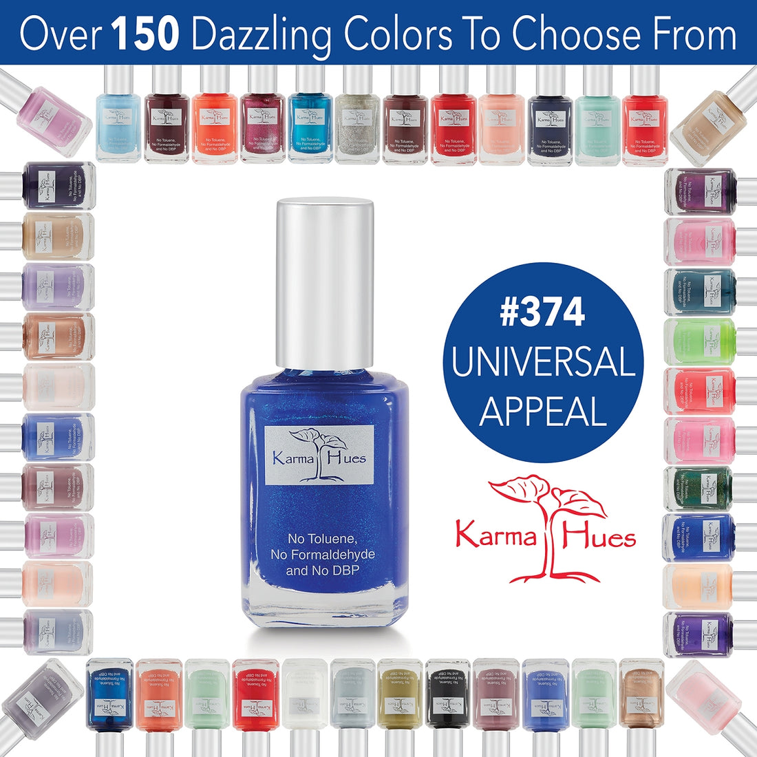 Universal Appeal - Nail Polish; Non-Toxic, Vegan, and Cruelty-Free (