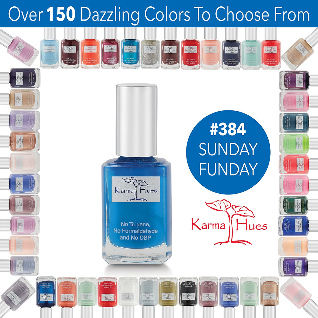 Sunday Funday - Nail Polish; Non-Toxic, Vegan, and Cruelty-Free (