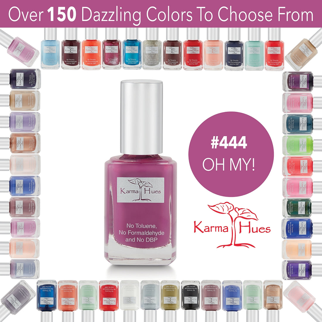 Oh My!! - Nail Polish; Non-Toxic, Vegan, and Cruelty-Free (