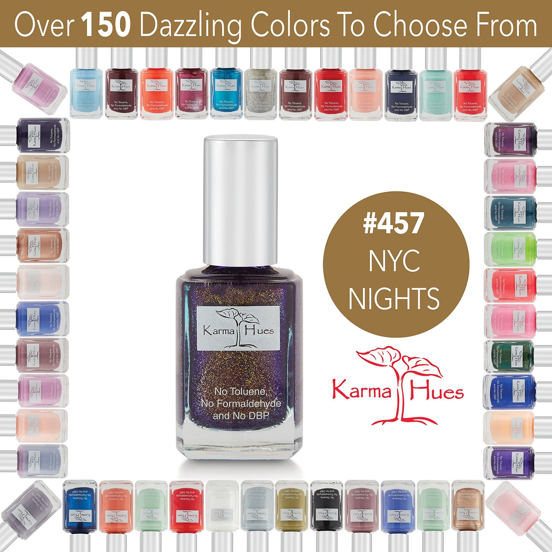 NYC Nights - Nail Polish; Non-Toxic, Vegan, and Cruelty-Free (