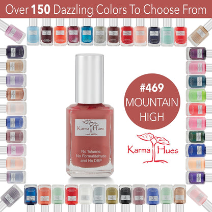 Mountain High - Nail Polish; Non-Toxic, Vegan, and Cruelty-Free (