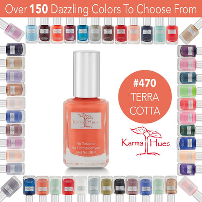 Terra Cotta - Nail Polish; Non-Toxic, Vegan, and Cruelty-Free (