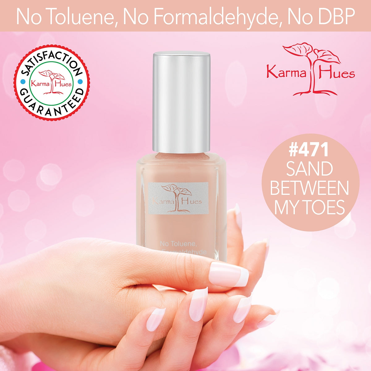 Sand Between My Toes - Nail Polish; Non-Toxic, Vegan, and Cruelty-Free (