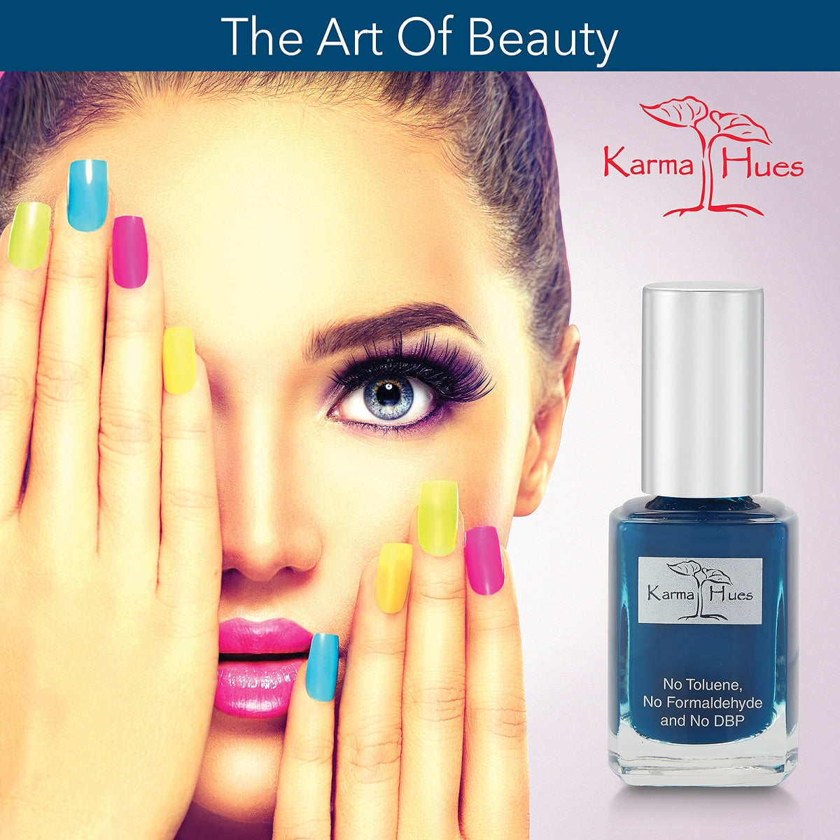 Navy Blues - Nail Polish; Non-Toxic, Vegan, and Cruelty-Free (