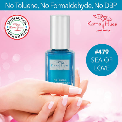 Sea of Love - Nail Polish; Non-Toxic, Vegan, and Cruelty-Free (