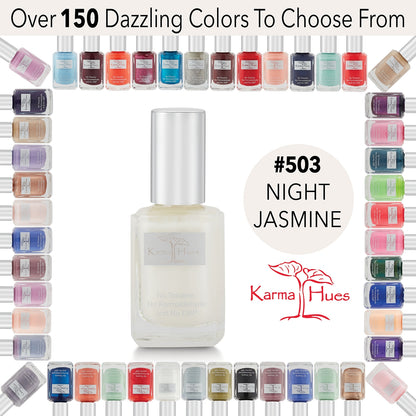 Night Jasmine - Nail Polish; Non-Toxic, Vegan, and Cruelty-Free (