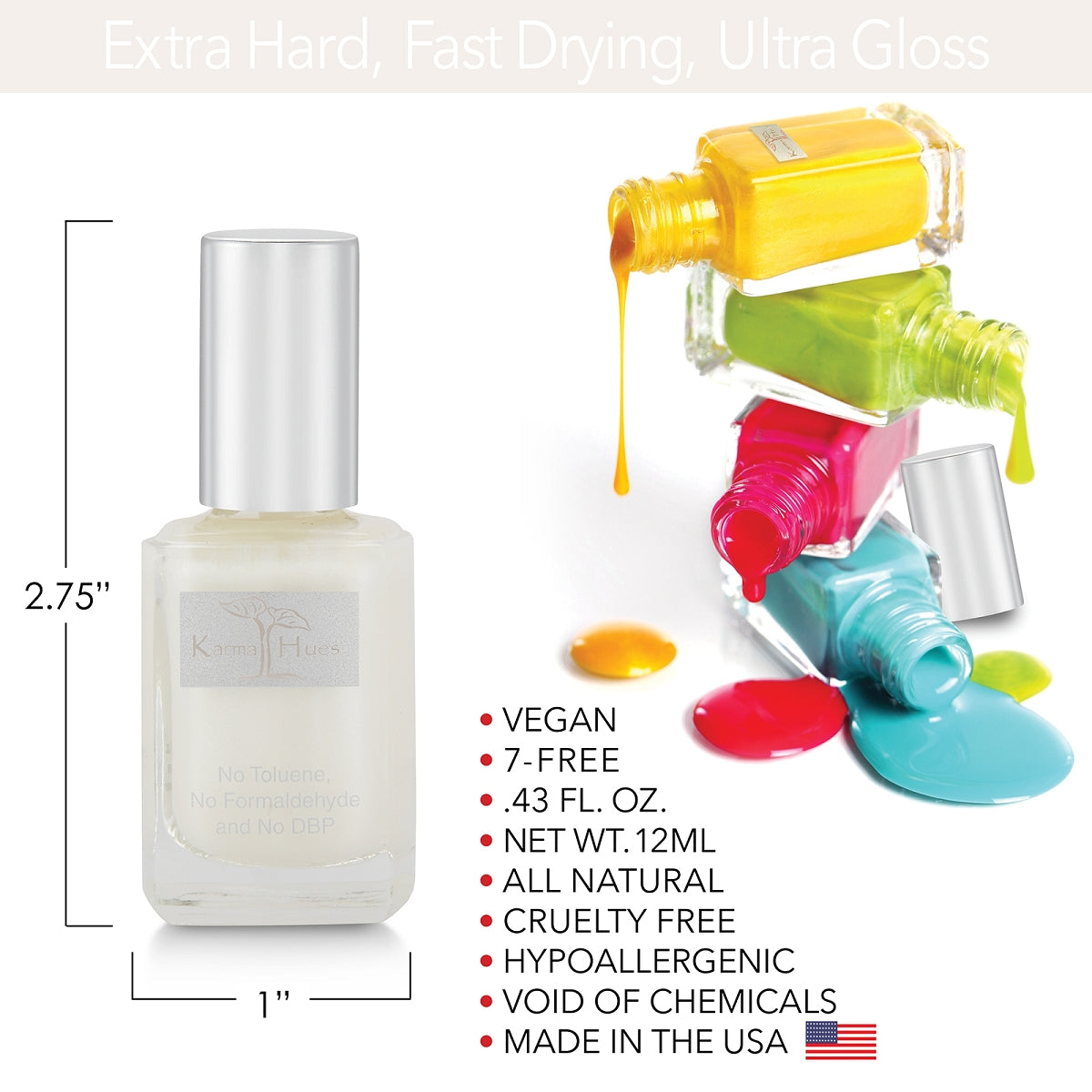 Night Jasmine - Nail Polish; Non-Toxic, Vegan, and Cruelty-Free (