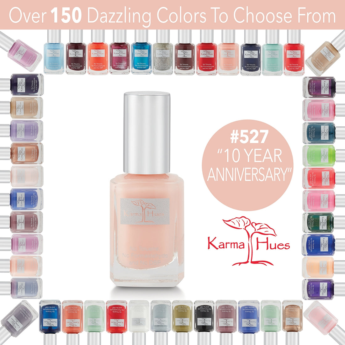 10 Year Anniversary - Nail Polish; Non-Toxic, Vegan, and Cruelty-Free (