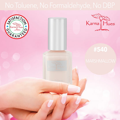 Marshmallow - Nail Polish; Non-Toxic, Vegan, and Cruelty-Free (