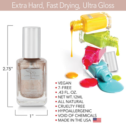 Champagne Toast - Nail Polish; Non-Toxic, Vegan, and Cruelty-Free (