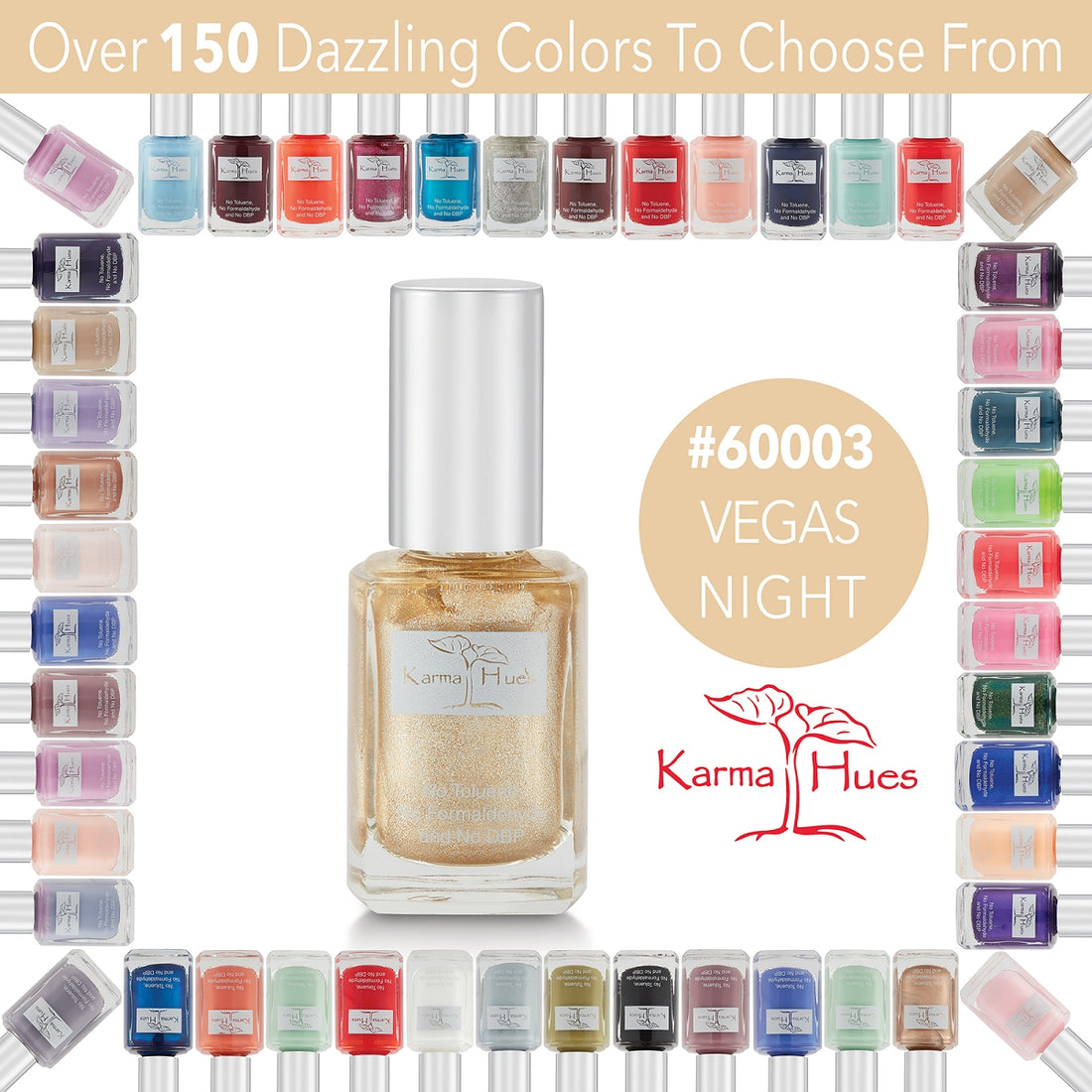 Vegas Night - Nail Polish; Non-Toxic, Vegan, and Cruelty-Free (