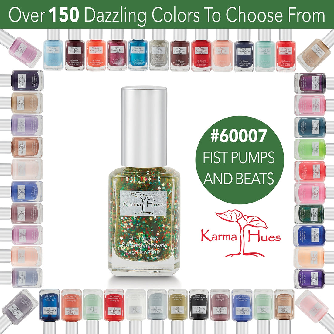 Fist Pumps and Beats - Nail Polish; Non-Toxic, Vegan, and Cruelty-Free (