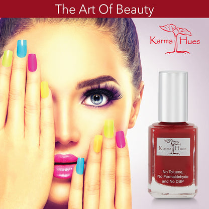 Bordeaux - Nail Polish; Non-Toxic, Vegan, and Cruelty-Free (