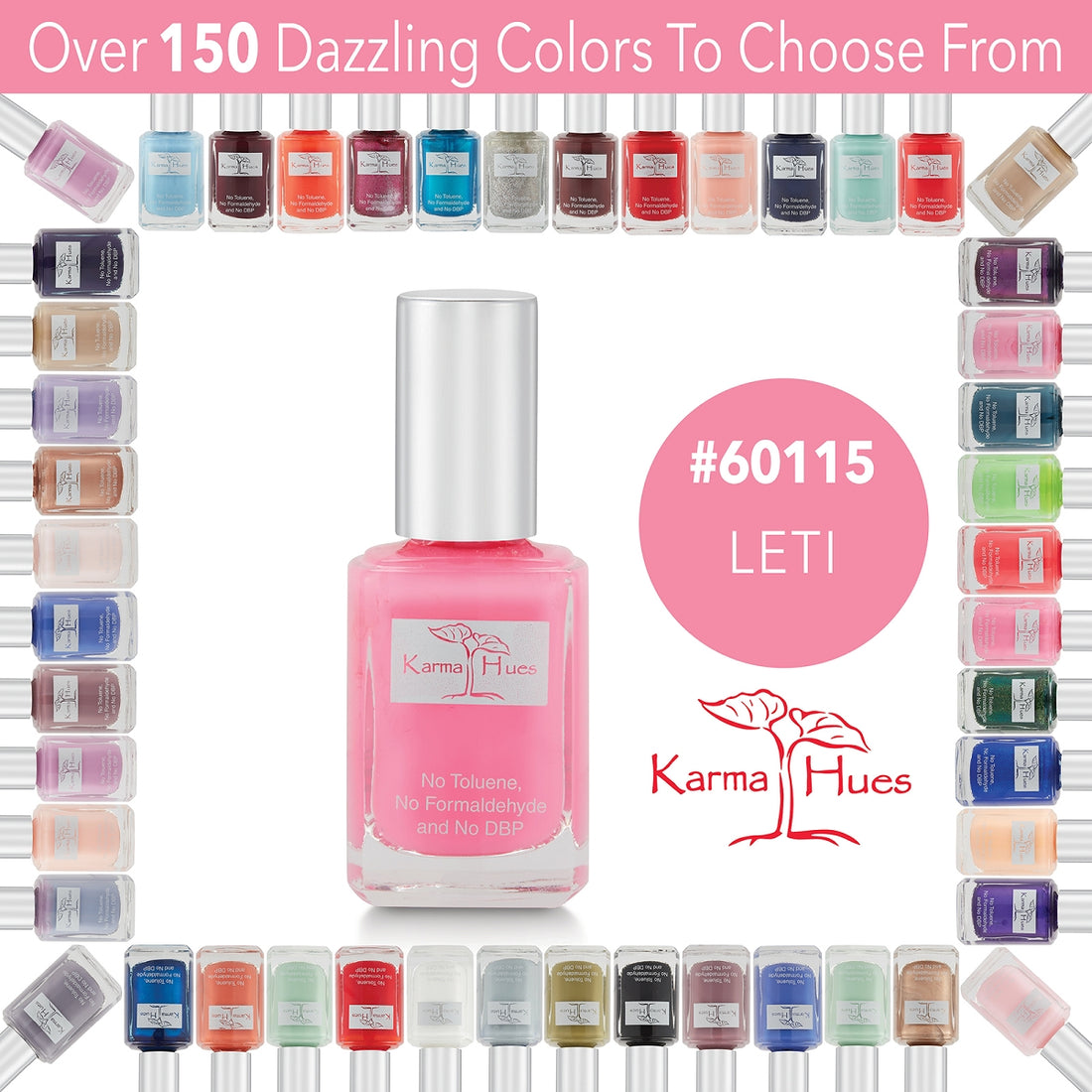 Leti - Nail Polish; Non-Toxic, Vegan, and Cruelty-Free (
