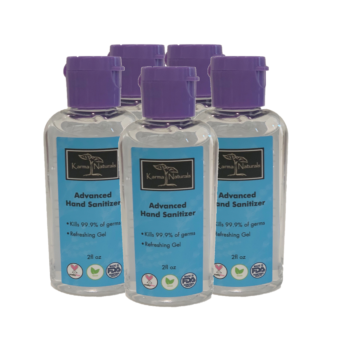 Karma Naturals Hand Sanitizer - Pack of 5