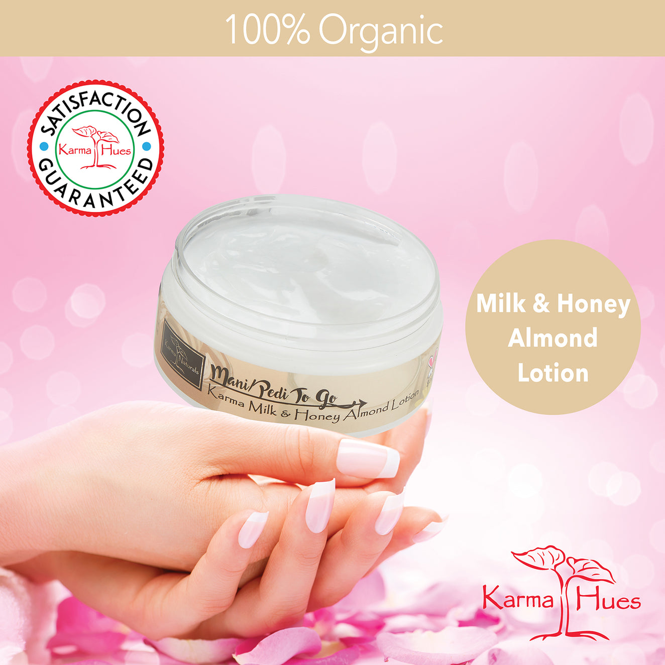 Karma Naturals Milk and Honey Almond Lotion