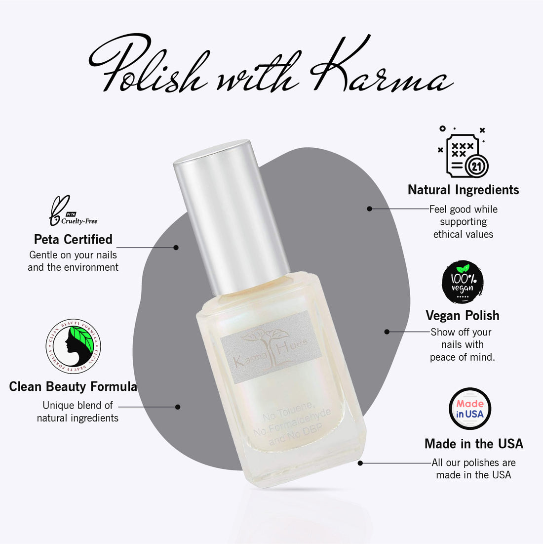 Karma Naturals Nail Polish - Iridescence