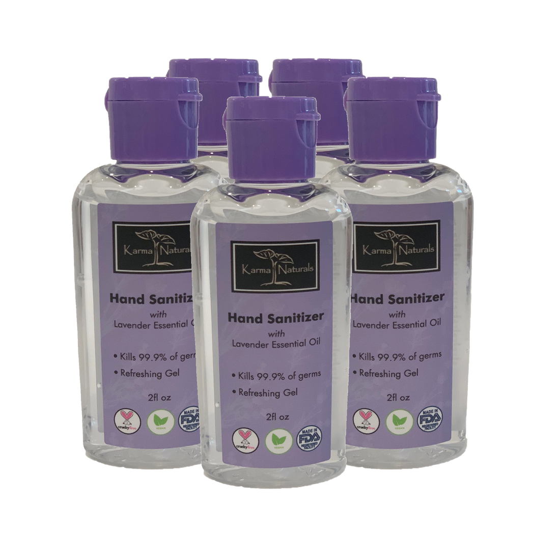 Karma Naturals Hand Sanitizer - Pack of 5