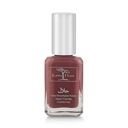 Sufia - Karma Halal Certified Nail Polish; Vegan, and Cruelty-Free Oxygen Permeable Wudu Friendly Nail Enamel (H23 