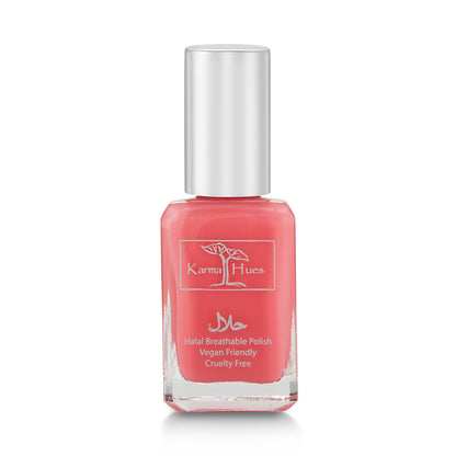 Yasmin - Karma Halal Certified Nail Polish; Vegan, and Cruelty-Free Oxygen Permeable Wudu Friendly Nail Enamel (H24 