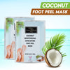 Karma Coconut Foot Peel Mask – Helps Remove Callus & Repair Cracked Heels by Karma Organic – For Men & Women [2 Pack]