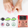 Karma Naturals Halal Nail Polish Remover Wipes with Rose Oil - 1 Pack of 10 Individually Wrapped Wipes