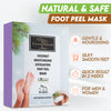 Karma Coconut Foot Peel Mask – Helps Remove Callus & Repair Cracked Heels by Karma Organic – For Men & Women [2 Pack]