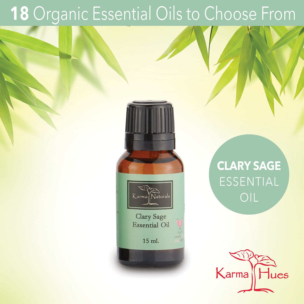 Karma Naturals  Clary Sage Essential Oil