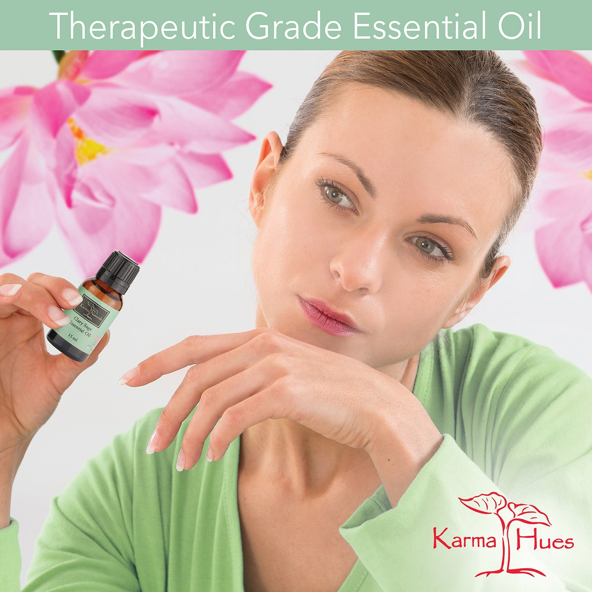 Clary Sage Essential Oil : 100% Pure Therapeutic Grade (15 ml)