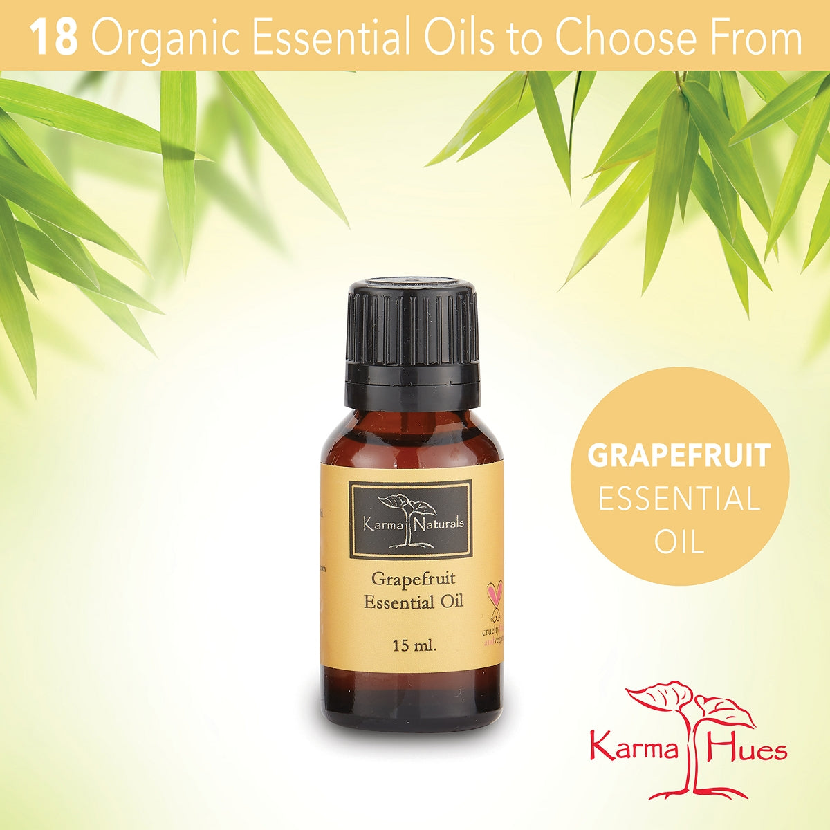 Grapefruit Essential Oil : 100% Pure Therapeutic Grade (15 ml)