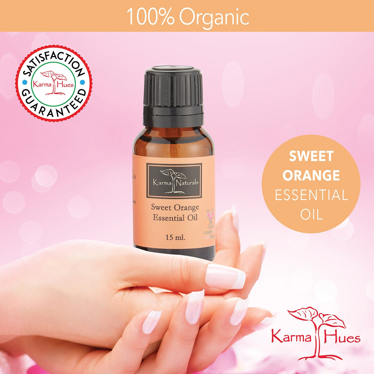 Sweet Orange Essential Oil : 100% Pure Therapeutic Grade (15 ml)